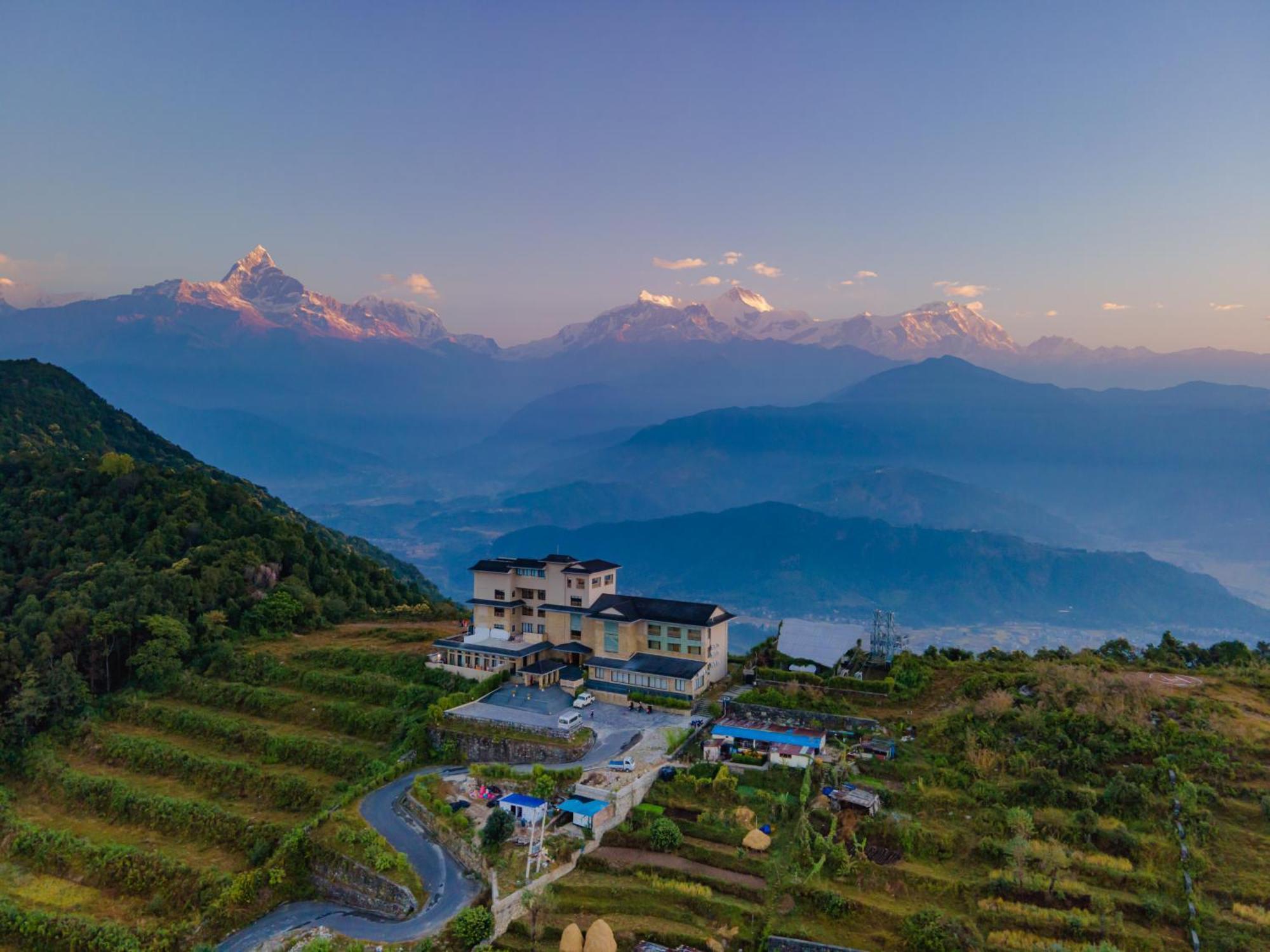 Sarangkot Mountain Lodge Pokhara Zewnętrze zdjęcie