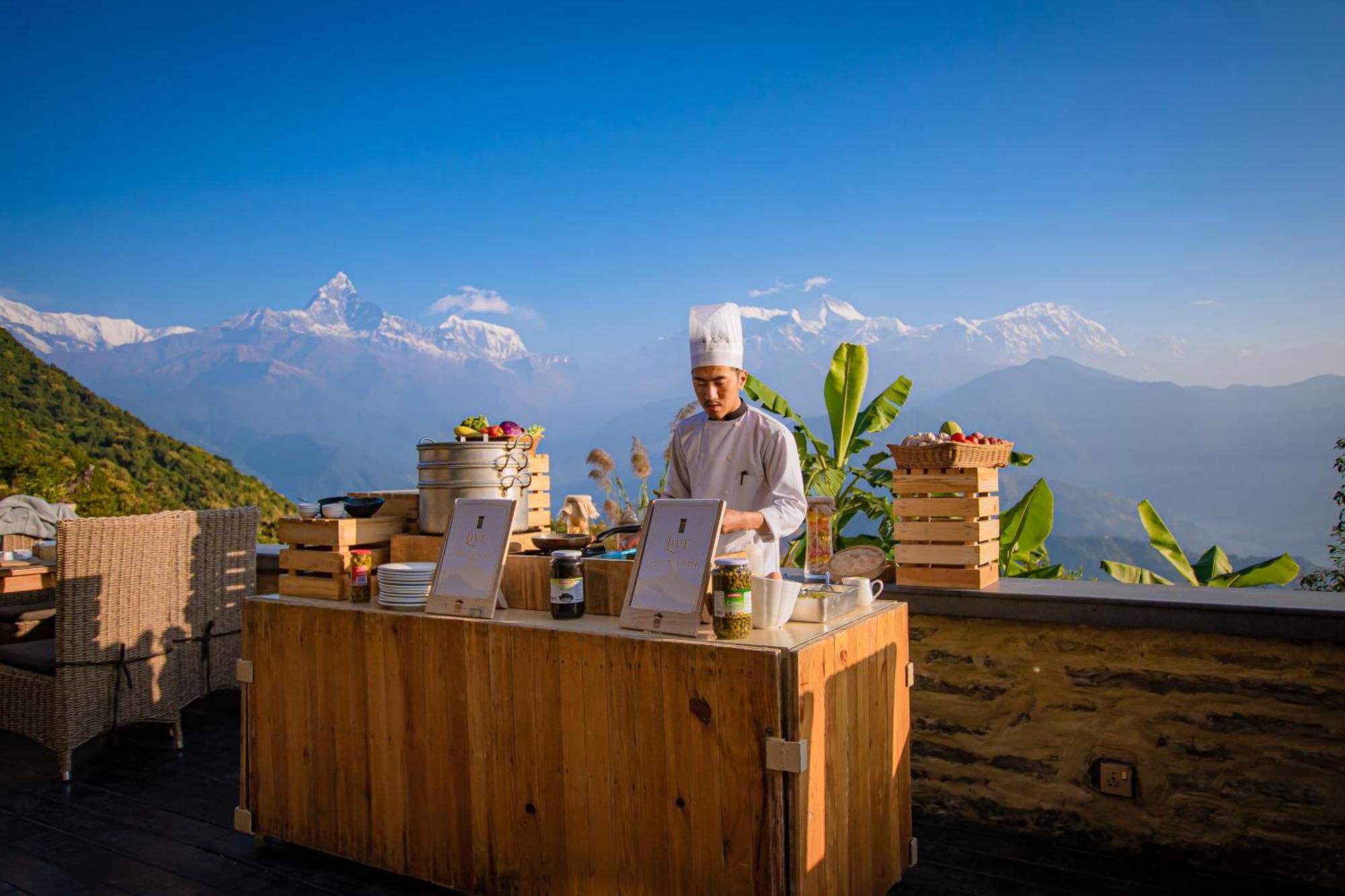 Sarangkot Mountain Lodge Pokhara Zewnętrze zdjęcie